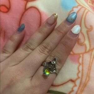 Vintage wizard ball ring